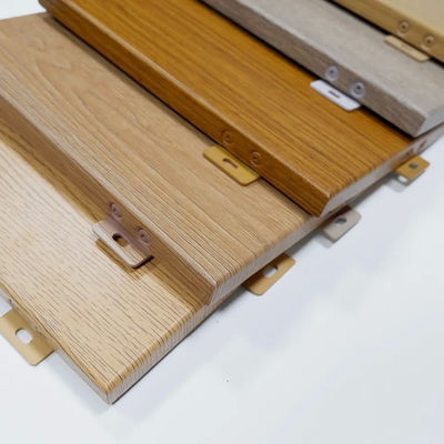 kupować Okładziny ścienne Wnętrze / zewnętrzne Architektoniczne Panele aluminiowe drewna ziarnistego online manufacture