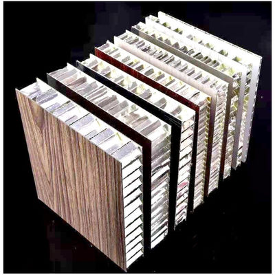 kupować HPL Sandwich Composite Material Aluminium Honeycomb Panel z imitowanymi barwami drewna grubość 5-50 mm online manufacture