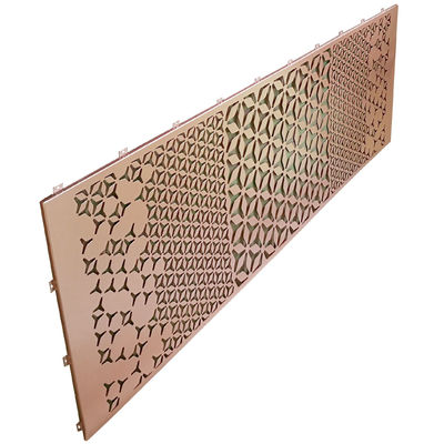 kupować A3003 Perforowane arkusze aluminiowe z wycięciem laserowym w stopniu stopów stopu z dostosowalnymi perforacjami lub wzorami do dekoracji ekranu partytonowego lub korytarza online manufacture