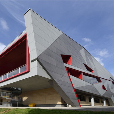 Prefabrykowane aluminium panel ścienne PVDF / powłoka powłoka do dekoracji budynków