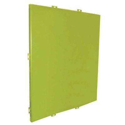 Łatwe do czyszczenia aluminium Panel ścianny recyklingu do fasady koperty / dekoracji