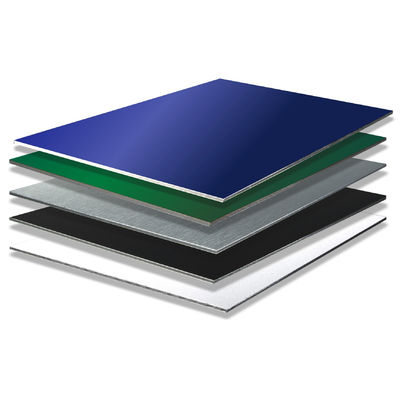 Panel złożony z aluminium i tworzyw sztucznych o średnicy 2000-6000 mm do remontu / dekoracji budynków