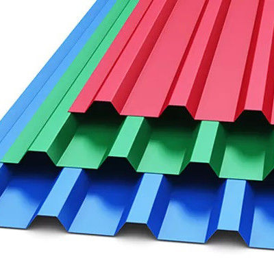 Niestandardowe panele aluminiowe z falistami do dachu / ścian / dekoracji