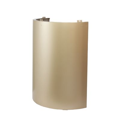 Skrzyżowany półkołowy panel aluminiowy dostosowany do dekoracji kolumn budowlanych lub kolumn