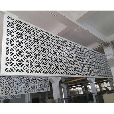 Dostosowywalne 2-6 mm Perforated Metal Aluminium Sheets For Building Exterior Decoration