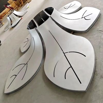 Estetyczny projekt hiperboliczny Panel metalowy ze stopu aluminium do dekoracji ścian zasłonowych