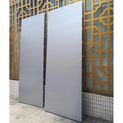 1.5-6.0mm Aluminiowy płytka stopu zasłona Panel ściany okładki łatwe do zainstalowania przez samodzielne szlusy